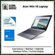 Acer C710/720/740 / 11.6 inch Display / WiFi / Webcam / Intel Celeron / SSD / Windows 10 Refurbished