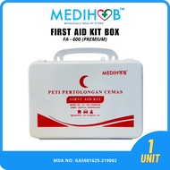 [𝐌𝐃𝐀 𝐀𝐏𝐏𝐑𝐎𝐕𝐄𝐃] MEDIHUB™ FA-600 Premium First Aid Kit | Emergency Medical Kit for Home Office Car