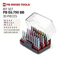 PB Swiss Tool 30PCS PrecisionBits Screwdriver Bit Set with Storage Case 1/4" E6 Ultra-Fine Micro Bit