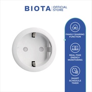 BIOTA Smart Plug - Colokan Portabel Watt Meter Wi-Fi Wireless