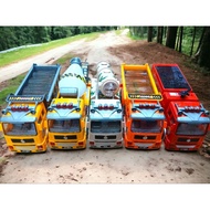Ready stock Malaysia] Mainan Budak Lelaki Lori Series Kereta Bomba, Tanker Toy Truck With Music & 4D