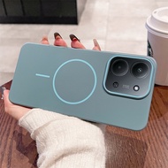 Matte Magnetic Wireless Charging Phone Case for Xiaomi POCO C85 C75 C65 C71 C55 Shockproof Hard Cove