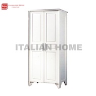 Italian Home 2 Door Solid Strong Clothing Wardrobe