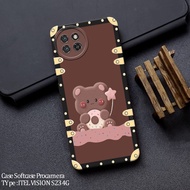 HP Casing Latest Itel S23hp - Fashion Cat Case - Case Itel S23hp - Soft Case Itel S23hp - Kesing Ite