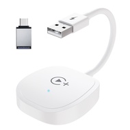 Wireless Apple CarPlay Dongle แปลงคาร์เพลย์แบบใช้สายจากโรงงานเป็นดองเกิล CarPlay ไร้สาย