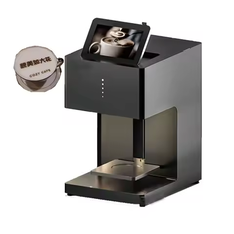 New Design Food Selfie Printer Foam Latte Biscuit Wi-Fi Image Transmission Printer Edible Printing I