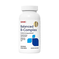 GNC健安喜維生素B群B1B2B3B5B6B7B9B12均衡比例100粒生物素.菸酸.葉酸.泛酸.膽鹼.肌醇.PABA