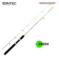 SANTEC - HORNYCORN TRANSPARENT SPINNING SOLID ROD ROD UDANG