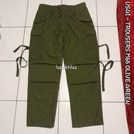 Trouser M65 Olive Green Issue Us Army Celana Cargo OG 107 Original Second Like New not Jacket BDU Woodland Fashion