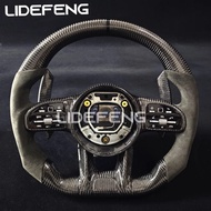 Carbon Fiber Steering Wheel Fit For Mercedes Benz AMG W205 W204 G55 G500 W212 W463 C63 S63 CLS63 E63
