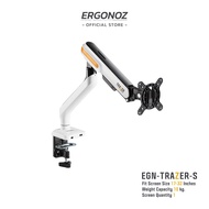 ERGONOZ แขนจับจอ ขาตั้งจอคอม  ขาตั้งจอ ขาตั้งจอคอมพิวเตอร์ Monitor Arm รุ่น EGN-TRAZER-S สำหรับหน้าจอ 17 - 32 นิ้ว
