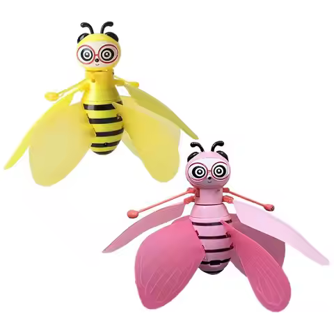 Mini Drone Induction By Hand Bee UFO Toys For Kids Bee Drones Gifts RC Helicopter Quadrocopter Drone