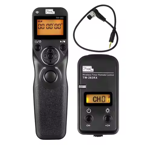 PIXEL TW-283 DC0 Wireless Timer Shutter Release Remote Control For Nikon Z9 Z8 D850 D810A D810 D800E