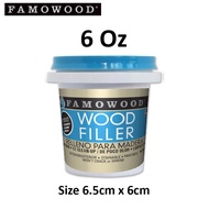 Famowood Wood Filler | 6oz |  Latex Wood Filler | 4 Colors To Choose