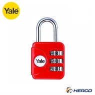 Yale YP1/28/121/1R - Combination Padlock Red