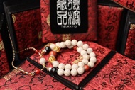 極品星月菩提子 10mm 27顆手持型 南紅瑪瑙 黑曜石 佛珠 串珠設計