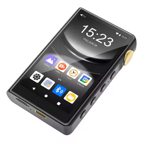 HiFi Lossless DSD Audio Player 96GB Built-in Android 12 Bluetooth WiFi Support 512GB TF Card Expansi
