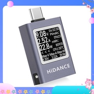 [a1t7jhwv]HDC-085C DC 4.5-50V 0-12A PD3.1 Multifunction Digital Display DCVoltage Ammeter Power Mete