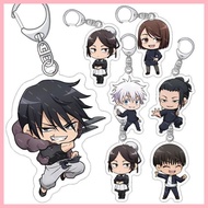 Keychain Pendant Jujutsu Kaisen Geto Suguru Satoru Gojo Zenin Maki Spell Back to Battle: Kaisen Geto
