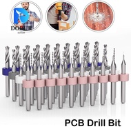 DOOUR PCB Drill Bits Punch Tool PCB Twist Drill Wood CNC Drill Engraving Bit CNC Milling Cutter