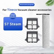 Replacement Roller Brush and Vacuum Filter Set for Tineco S7 Steam Vacuum Cleaner