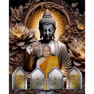 Thai amulet 泰國佛牌(龙婆撒空)坤平 Khun paen BE2551 Lp sakorn wat nong krub (last batch Lp Tim) ( prai guman p