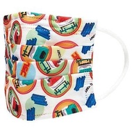 日本 Skater - Plarail - 新幹線兒童三層平面口罩7個裝 [平行進口]