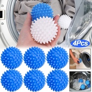 4/2/1Pcs Reusable Dryer Ball Anti-Winding Laundry Balls Washing Machine Drying Fabric Softener Ball for Home Clothes Cleaning