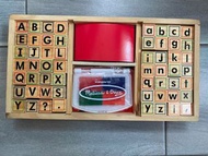 Melissa & Doug  英文 字母 印章 教學 教材 學習 組合 小朋友 吸印仔 kids toys 玩具