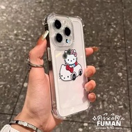 Cute HelloKitty Four-corners Phone Case For OPPO Find X8S X8 Pro X7 Ultra X6 X5 X3 Pro X2 F31 F29 F2