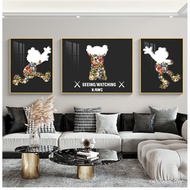 Decorative Painting Building Blocks Living Room kaws Street Wear Lego Sofa Painting Violent Bear Ses
