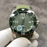 ZF Langqin Concas Watch Water Overlord Glory Comes 41mm Tape Green Watch Male Ceramic Bezel Has Auth
