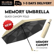 [SG STOCK] Fold Free Umbrella Automatic Foldable Umbrella Light Weight Windproof Umbrella