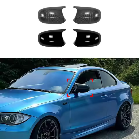 Suitable for BMW 1 Series and 3 Series E81 E82 E87 E90 E91 E92 E93 later model horn mirror shell mod