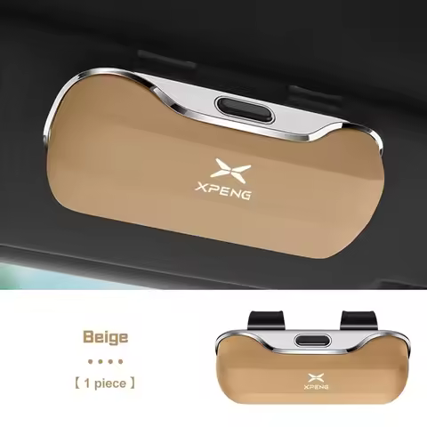 Universal Clip-On Car Sunglasses Holder For Xpeng G6 P7 P7i G9 P5 G3 G3i X9 X2 N5 F30 H93 2023 Auto 