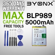 BYONX Battery Bateri BLP989 Battery for Oppo A98 5G / F23 5G / Oneplus Nord CE3 LITE / Nord N30 5G (