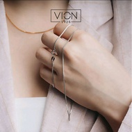 925 Silver Chain Necklace - Gold Plated Silver Necklace
