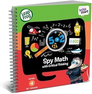 LeapFrog LeapStart 1st Grade Book: Spy Math with Critical Thinking