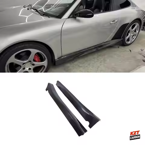 For Porsche 911 997 (05-13) TA Style Carbon Fiber Side Skirts Body Kits