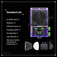 Sidande Q120 100W Bi-Color 2700K-6500K Portable LED Video Light Portable pocket light Fill light for