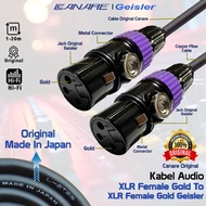 Audio Cable XLR Female Jackmade in japan GLD To XLR Female GLD GEISLER - JUAN