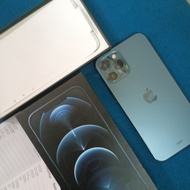 iBox,iPhone 12 Pro max 256gb,blue bekas iBox,second resmi indonesia !