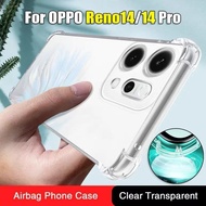 Clear Case Use For Oppo Reno 14 Pro 14F Reno14F Reno12F/Reno12F Reno14Pro Shockproof