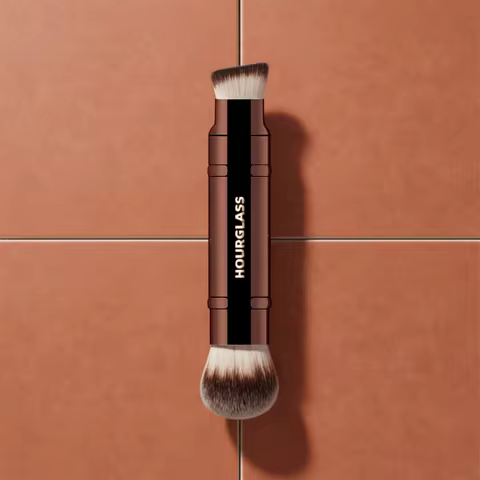 Hourglass Multifunctional Makeup Brush 24 Double-ended Foundation Brush and Loose Powder Brush