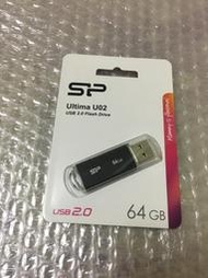 SP U02 64GB USB2.0隨身碟 SP064GBUF2U02V1K