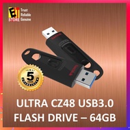 SANDISK ULTRA CZ48 64GB USB 3.0 FLASH DRIVE (SDCZ48-064G-U46)