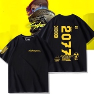 ,, Starting Cyberpunk: Cyberpunk2077 Joint Merchandise Short-Sleeved T-Shirt Men Women Summer Clothe