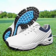 Authentic imported 2025 Youke Professional Mens Golf Shoes Fixed Spikes Waterproof Non-slip Mens Sho