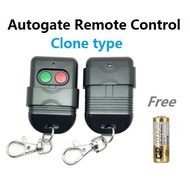 Autogate door remote control clone type 330Mhz 433Mhz auto gate (Free Battery)