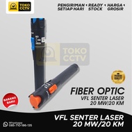 Visual Fault Locator 20MW 20KM VFL Laser Flashlight 20MW 20KM Fiber Optic